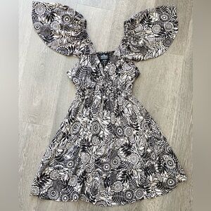 Angie Floral V-neck Dress